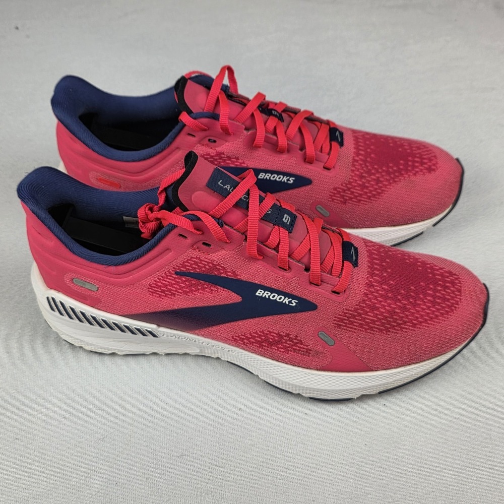 Brooks Womens Launch GTS 9 Pink Fuchsia Running Outdoor Shoes Sneakers Size 10 B